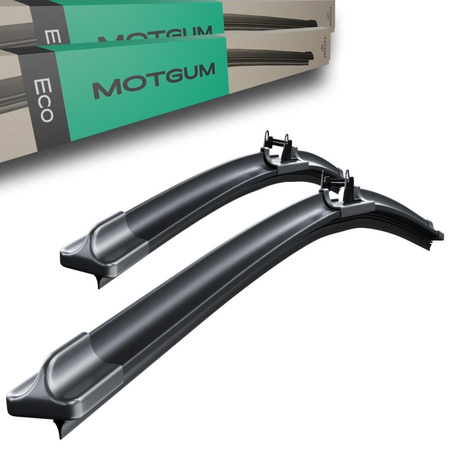 Auto ruitenwissers op de voorruit voor Alfa Romeo Giulietta Hatchback (04.2010-2020) - Wisserbladen set - Ruitenwissers - Motgum - vlak ECO bladen
