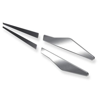 X - zilver (mat)
