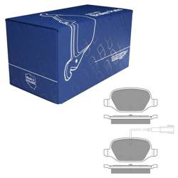 Remblokken voor Abarth 500 Cabriolet, Liftback (2008-....) - Tomex - TX 12-702 (achteras)