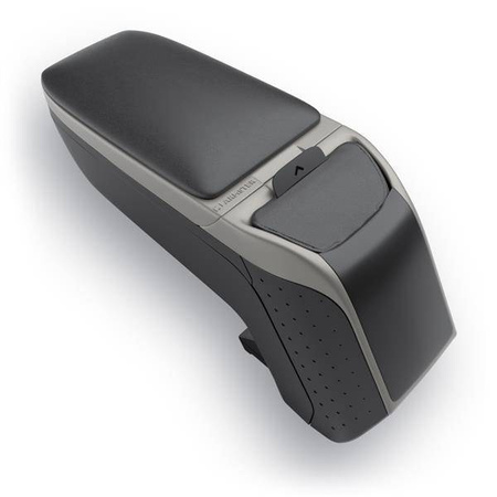 Armleuning voor Ford Tourneo Connect II (2014-2018) - Rati - Armster 2 - zilver - met AUX + USB-kabel; alleen voor auto's met linkse besturing (LHD)