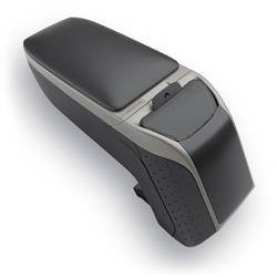 Armleuning voor Ford Tourneo Connect II (2014-2018) - Rati - Armster 2 - zilver - met AUX + USB-kabel; alleen voor auto's met linkse besturing (LHD)