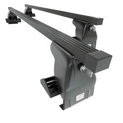 Stalen dakdrager voor Toyota Corolla Verso mk II MPV (2004-2007) - zwart Imperiaal - Amos - D-1 - O - zonder bevestigingsmateriaal